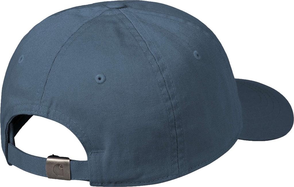 Carhartt Wip Cappello Madison Logo Cap Ore Wax Blue Uomo - 2