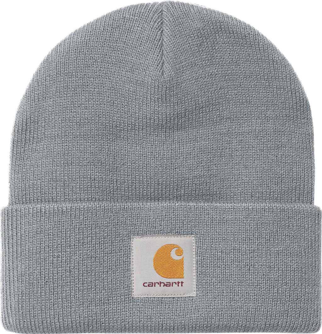 Carhartt Wip Cuffia Short Watch Hat Mirror Celeste Uomo - 1