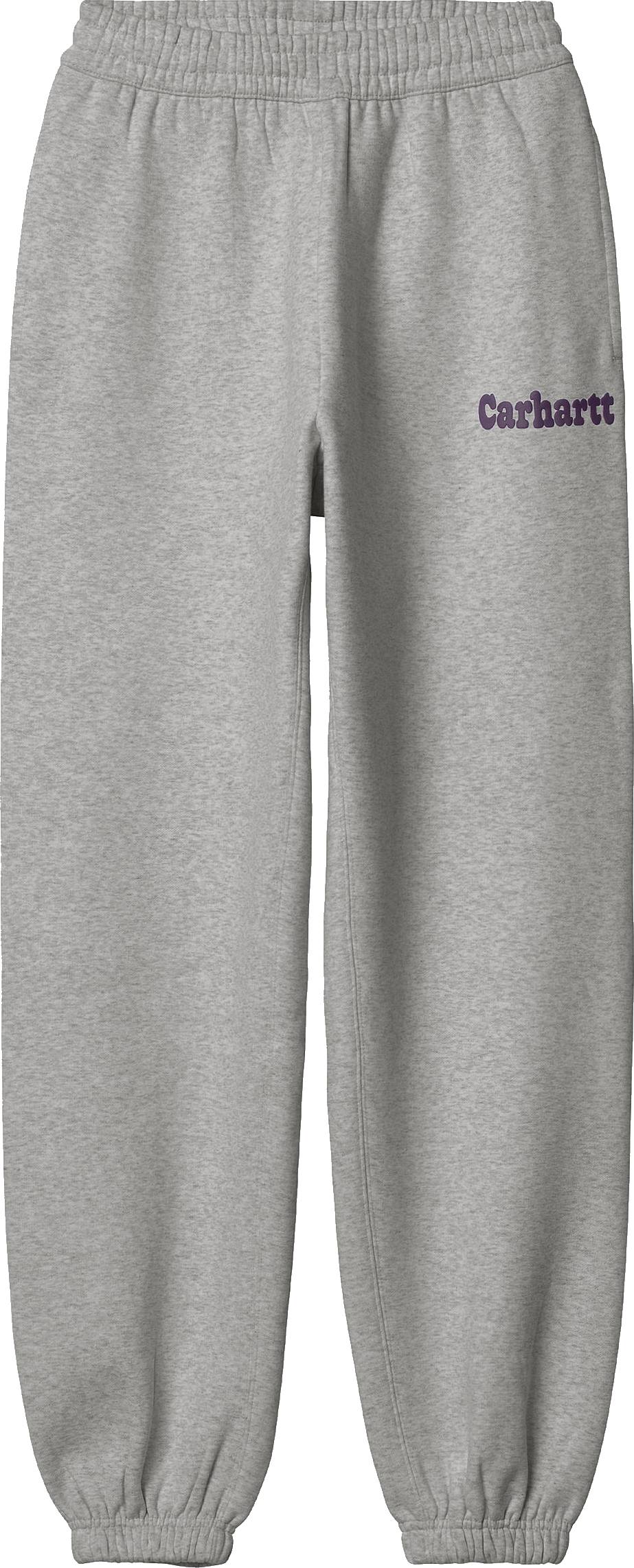 Carhartt Wip Pantaloni W Bubbles Sweat Pant Grey Heather