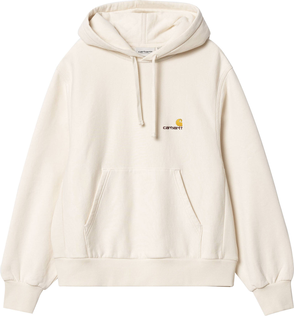 Carhartt Wip Felpa W Hd American Script Sweat Natural Beige Donna - 1