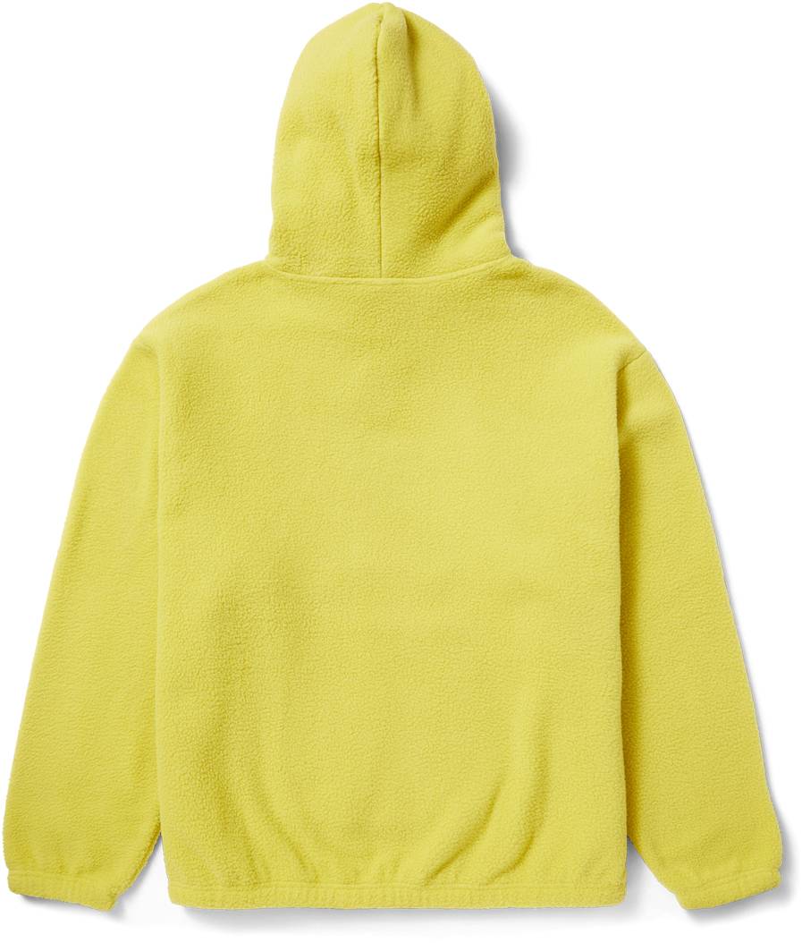 Huf Felpa Griffith Hooded Fleece Cactus Giallo Uomo - 2