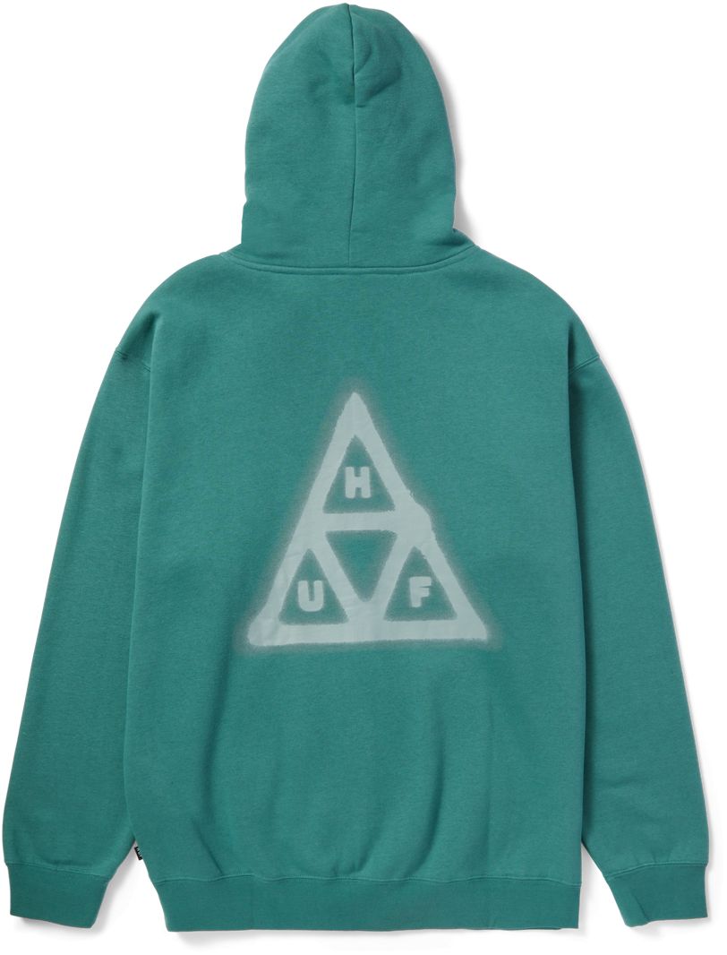 Huf Felpa Horus F/z Hoodie Zip Pine Verde Uomo - 2