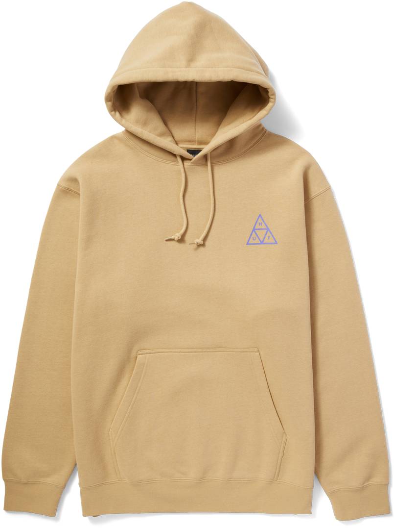 Huf Felpa Set Tt P/o Hoodie Oatmeal Beige Uomo - 1