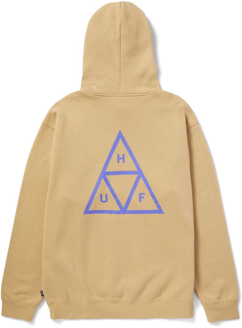 Huf Felpa Set Tt P/o Hoodie Oatmeal Beige Uomo - 2
