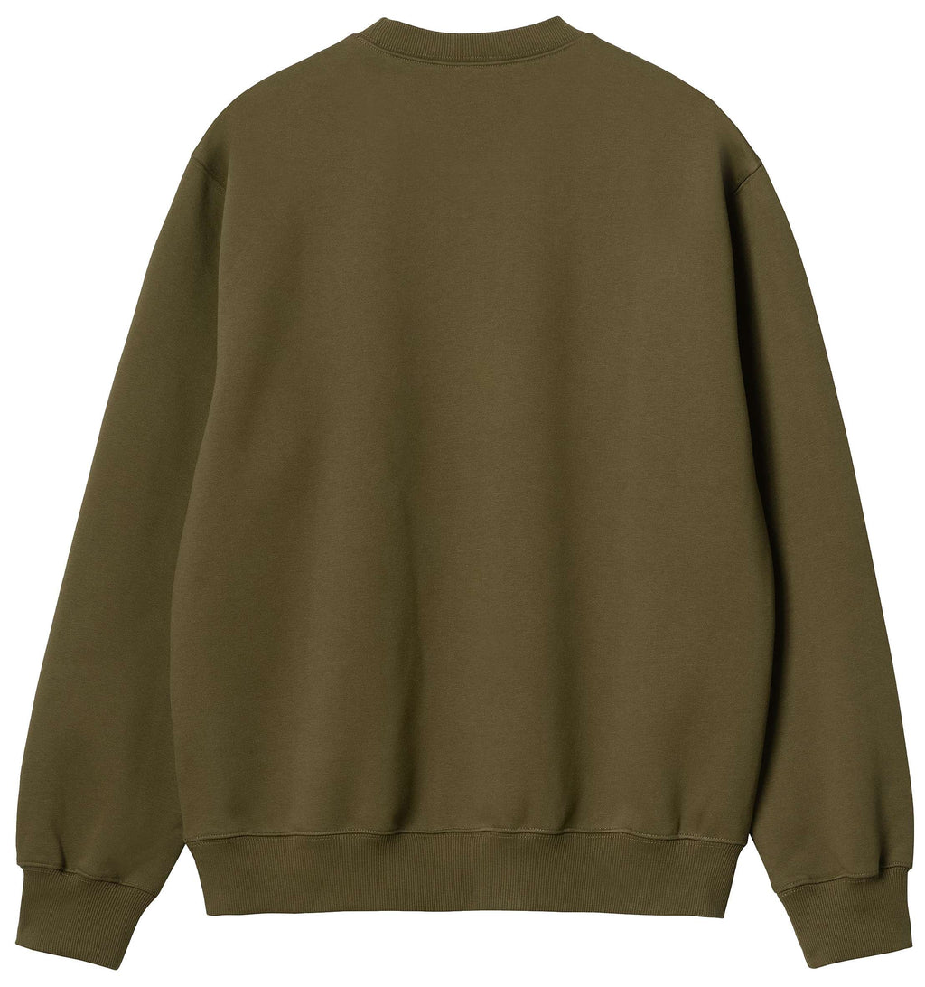 Carhartt Wip Felpa Carhartt Sweat Highland Cassis Verde Uomo - 2