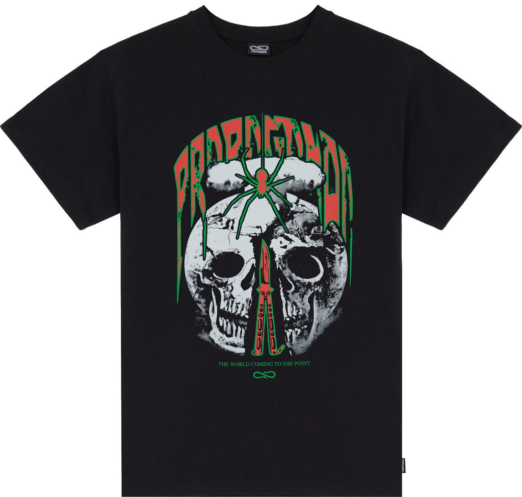 Propaganda T-shirt Point Tee Black Nero Uomo - 1