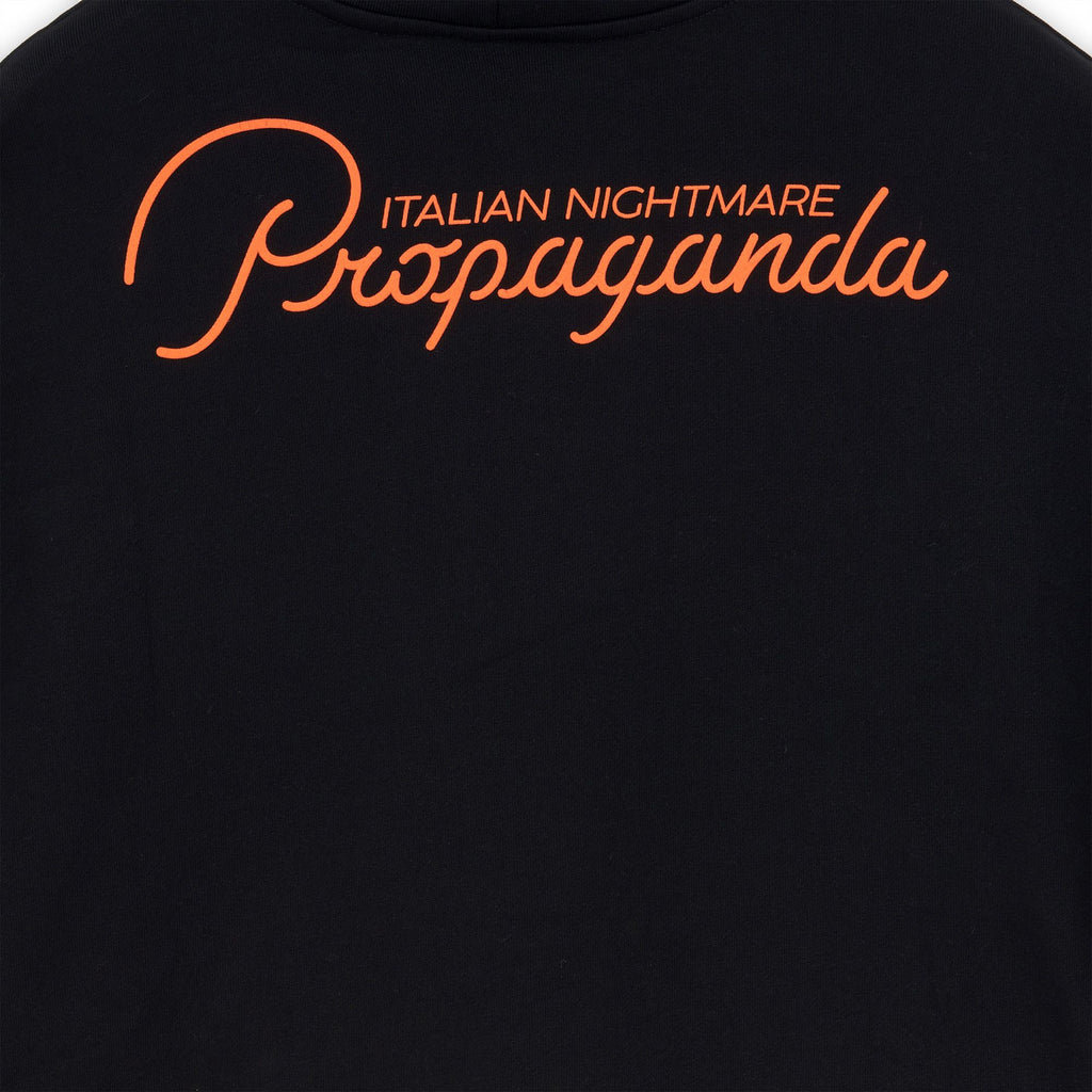 Propaganda Felpa Dominet Hoodie Black Nero Uomo - 3