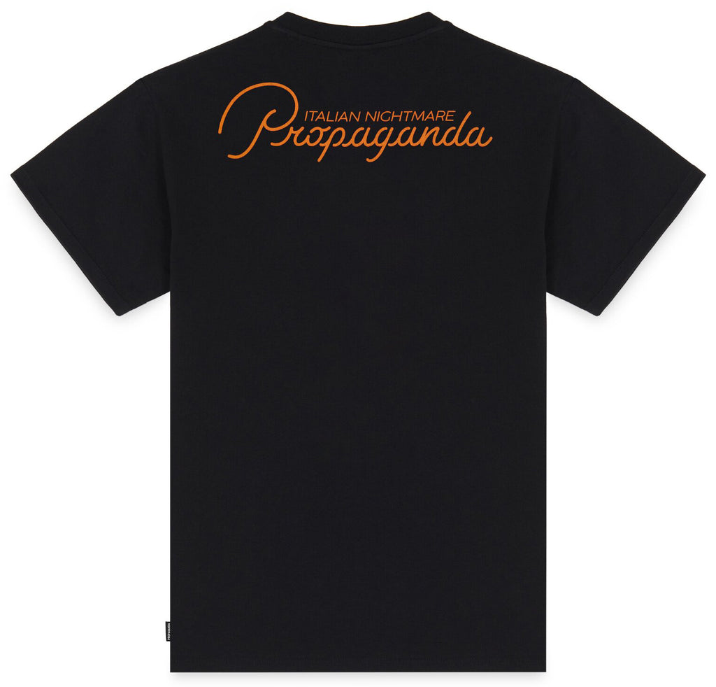 Propaganda T-shirt Dominet Tee Black Nero Uomo - 2