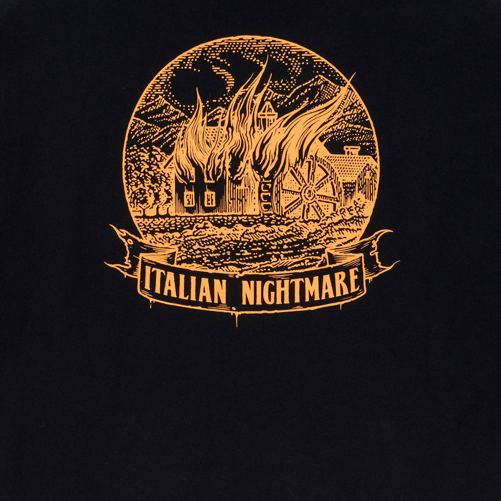 Propaganda Felpa Burn Hoodie Black Nero Uomo - 3