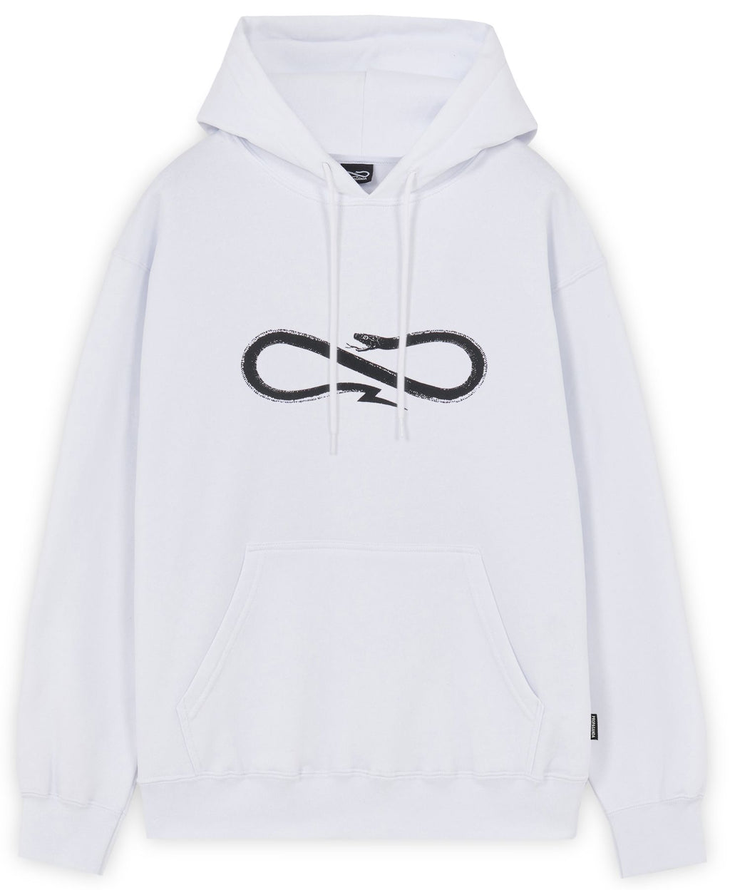 Propaganda Felpa Logo Hoodie White Bianco Uomo - 1