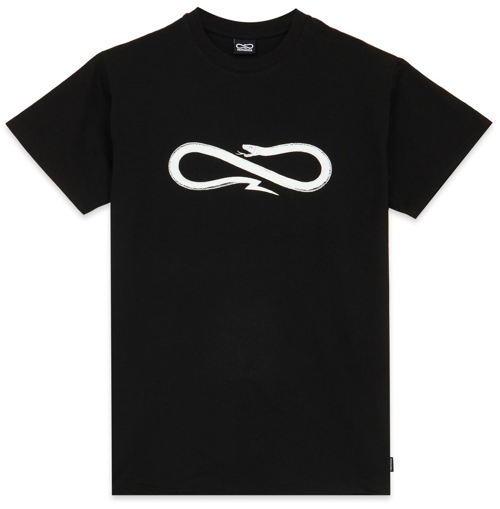 Propaganda T-shirt Logo Tee Black Nero Uomo - 1
