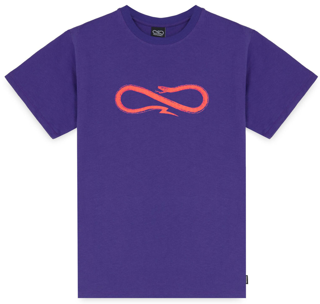 Propaganda T-shirt Logo Tee Violet Viola Uomo - 1