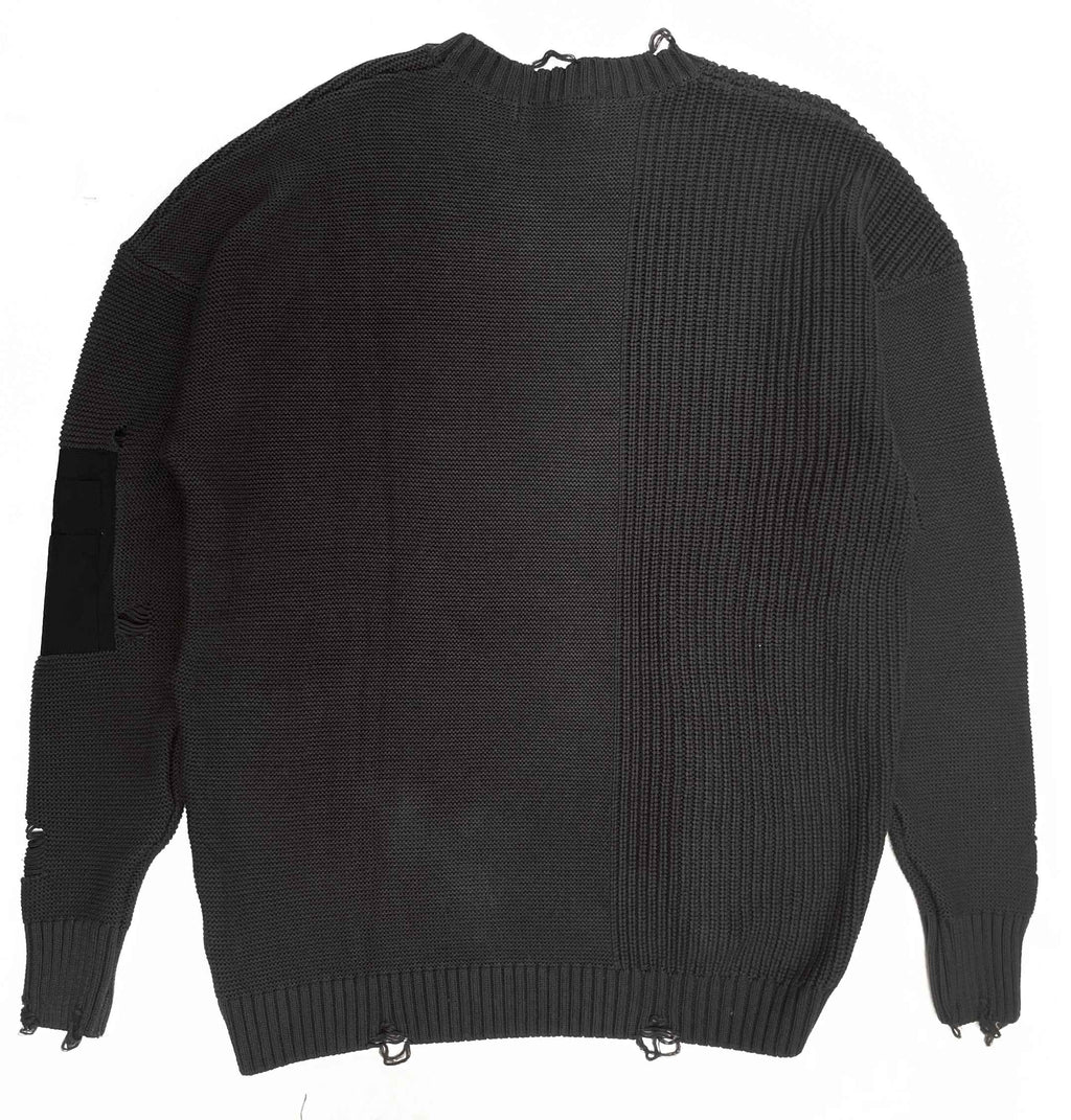 Acupuncture Maglione Acu Sweater Logo Grey Grigio Uomo - 2