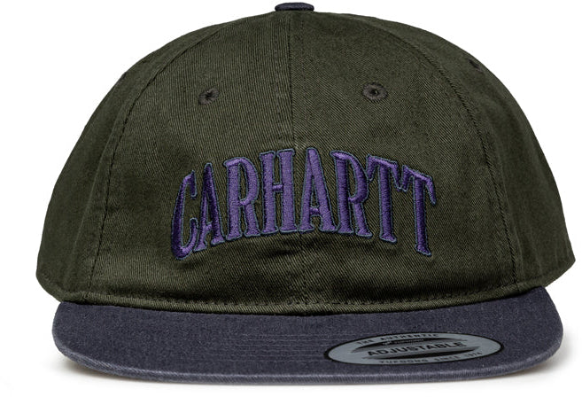 Carhartt Wip Cappello Preston Cap Plant Dark Navy Verde Uomo - 2