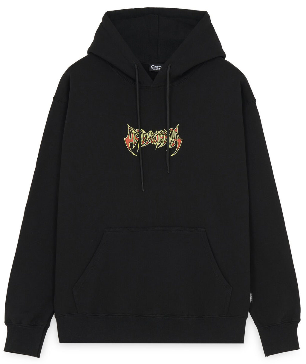 Propaganda Felpa Sacrifice Hoodie Black Nero Uomo - 2