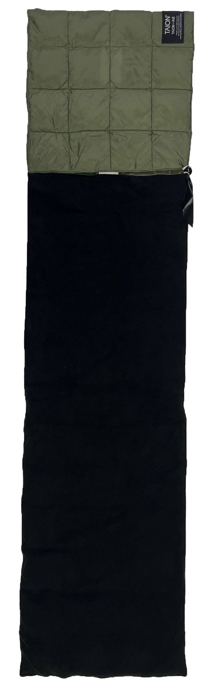 Taion Sciarpa Volume Down Scarf Olive Verde Uomo - 3
