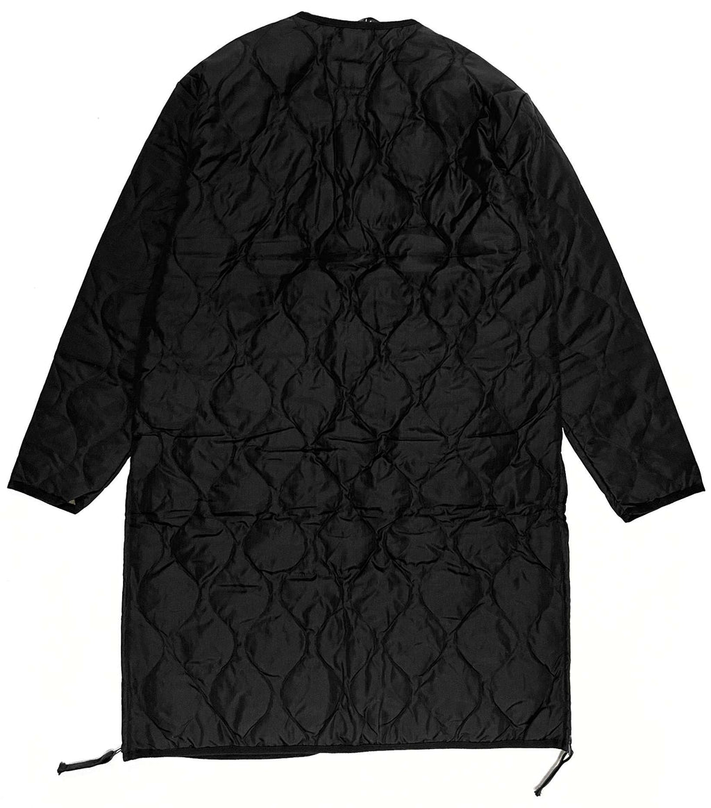 Taion Giacca Military V Neck Zip Down Coat Black Nero Uomo - 2