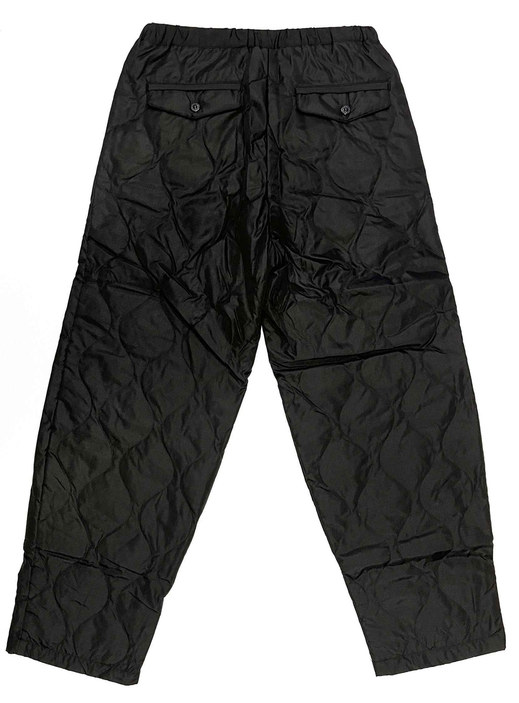 Taion Pantalone Military Wide Down Pants Black Nero Uomo - 2