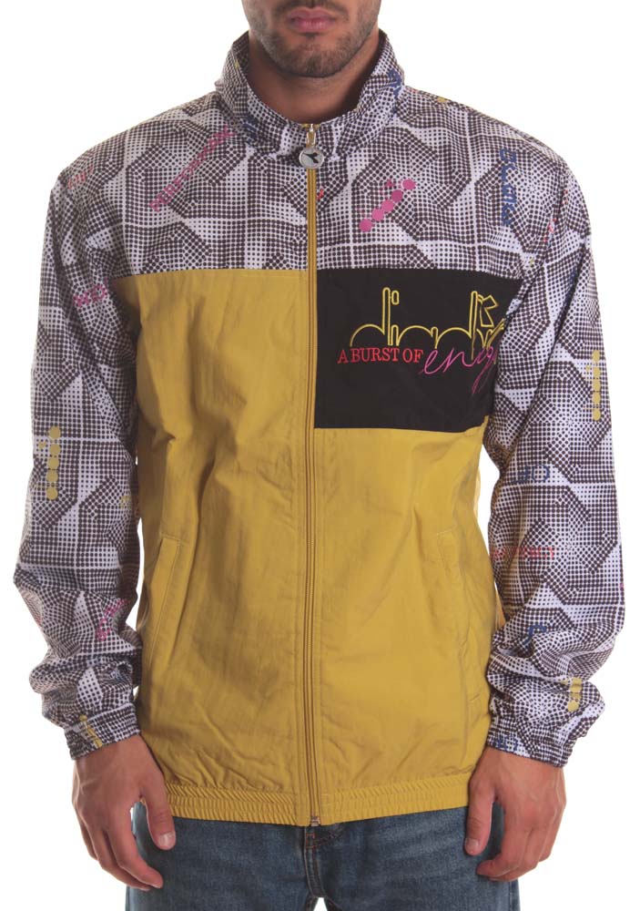 Diadora Track Jacket Bella Vita Ii Warm Olive Fantasia Uomo - 1