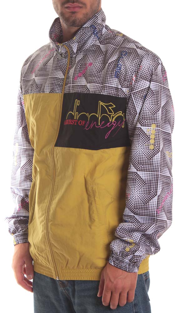 Diadora Track Jacket Bella Vita Ii Warm Olive Fantasia Uomo - 2