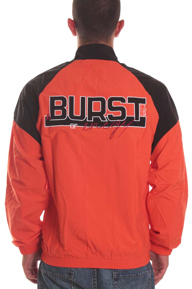 Diadora Track Jacket Bella Vita I Red Cherry Tree Arancione Uomo - 1