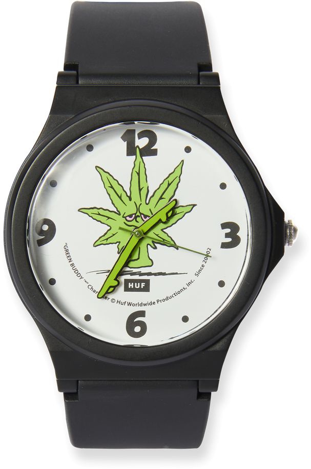 Huf Orologio Green Buddy Watch Black Uomo - 1