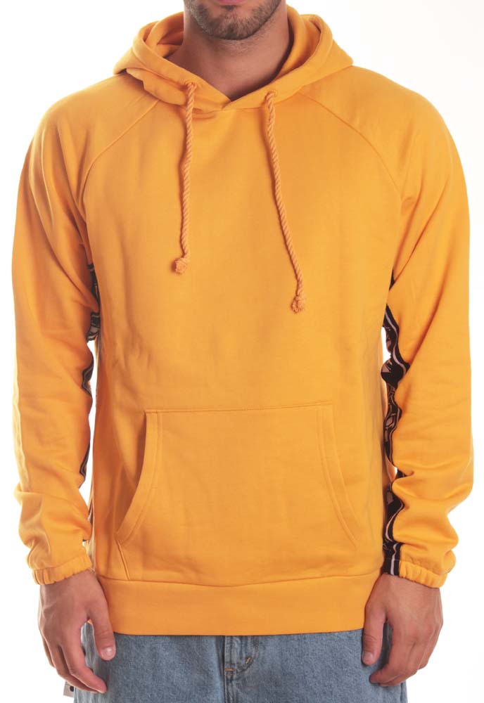 Diadora Felpa Hoodie Trofeo Orange Mustard Arancione Uomo - 1