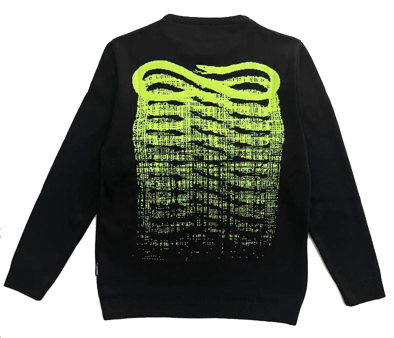 Propaganda Maglione Triangle Ribs Sweater Black Nero Uomo - 1