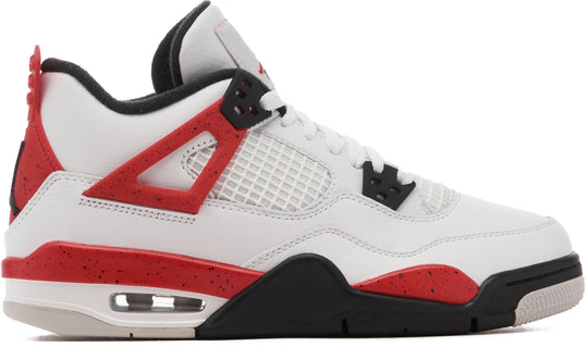 Jordan 4 Retro Red Cement Gs Donna Rosso