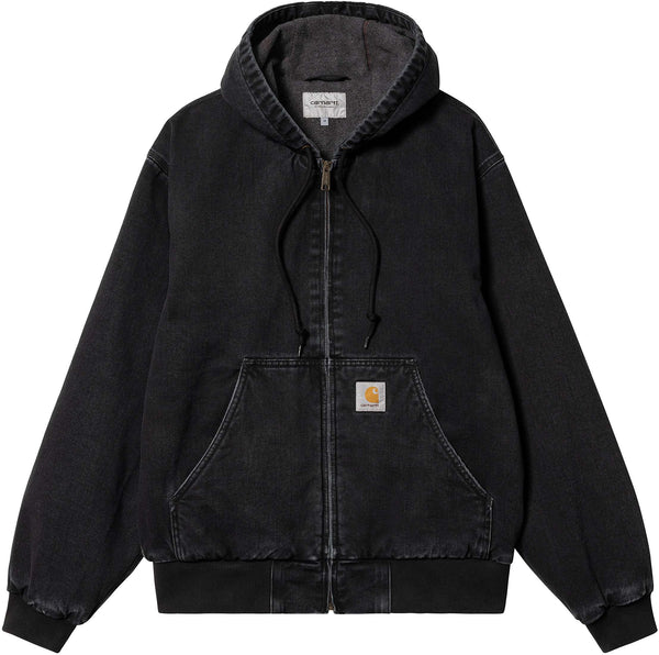 Carhartt WIP giacca OG Active Jacket black stone washed