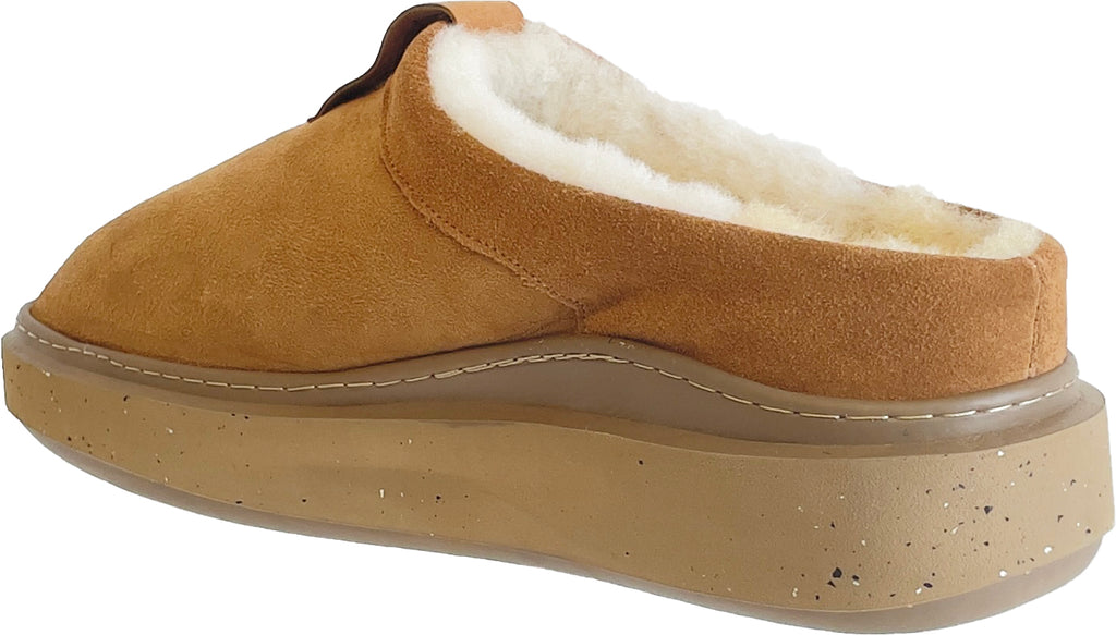 Adno Scarpe Blank Slide 1003 M Sheep Skin Chestnut Marrone Uomo - 4
