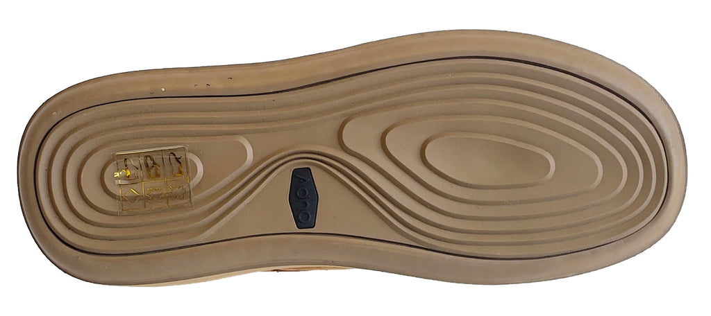 Adno Scarpe Blank Slide 1003 M Sheep Skin Chestnut Marrone Uomo - 5