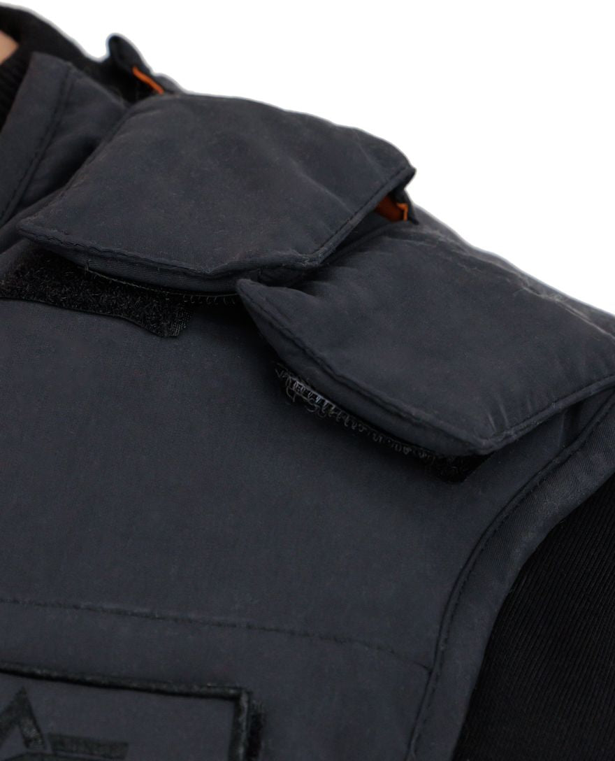 Alpha Industries Gilet Protector Puffer Vest Black Nero Uomo - 5