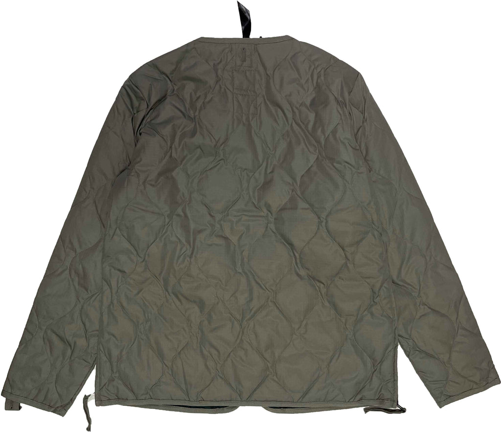 Taion Giacca Military W-zip V Neck Down Jacket Dark Sage Green Verde Uomo - 2