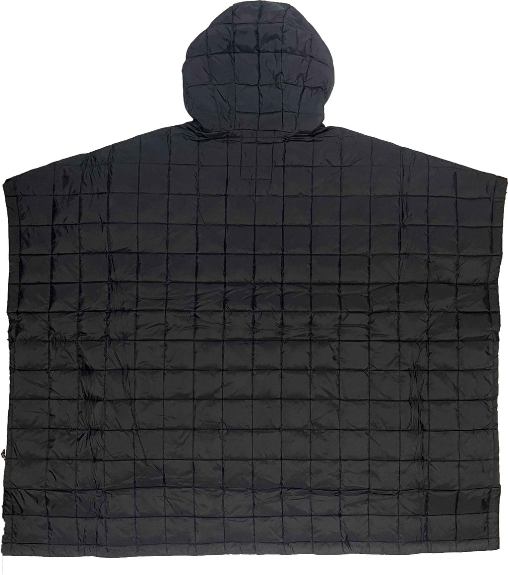 Taion Giacca Mountain Open Front Poncho Black Nero Uomo - 2