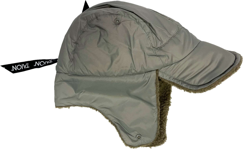 Taion Cappello Mountain Reversible Cap Light Grey X Beige Grigio Uomo - 1