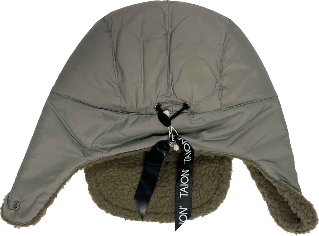 Taion Cappello Mountain Reversible Cap Light Grey X Beige Grigio Uomo - 4