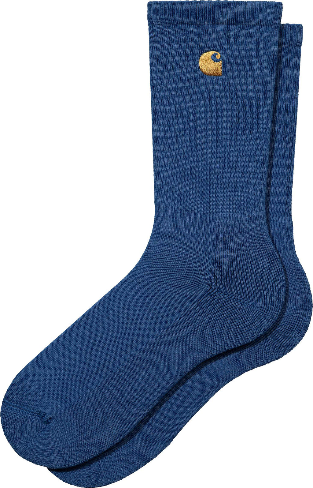 Carhartt Wip Calze Chase Socks Liberty Gold Blue Uomo - 1