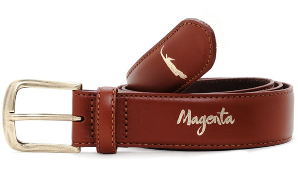 Magenta Skateboards cinta PWS Belt brown