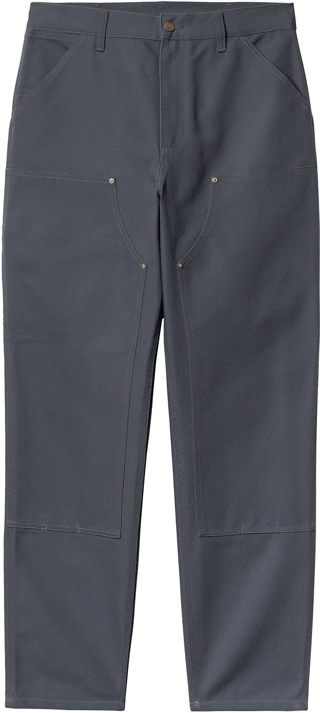 Carhartt Wip Carhartt Jeans Double Knee Pant Organic Cotton Zeus Rigid Blue Uomo - 1