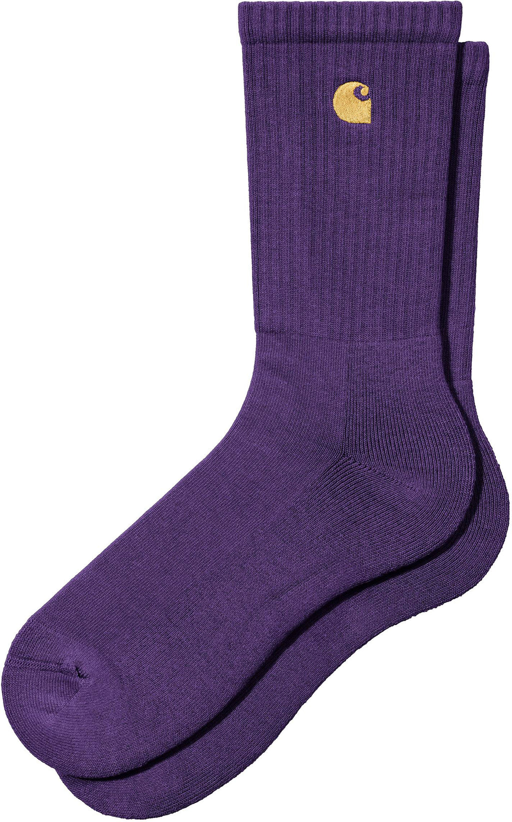 Carhartt Wip Calze Chase Socks Tyrian Gold Viola Uomo - 1