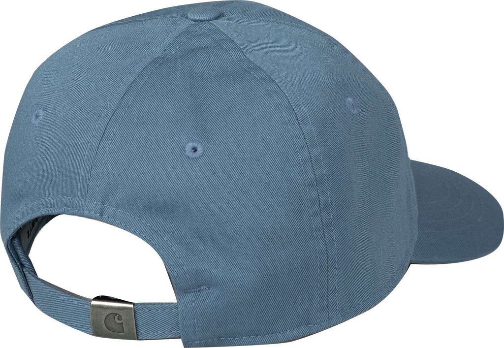 Carhartt Wip Cappello Madison Logo Cap Vancouver Blue White Uomo - 2