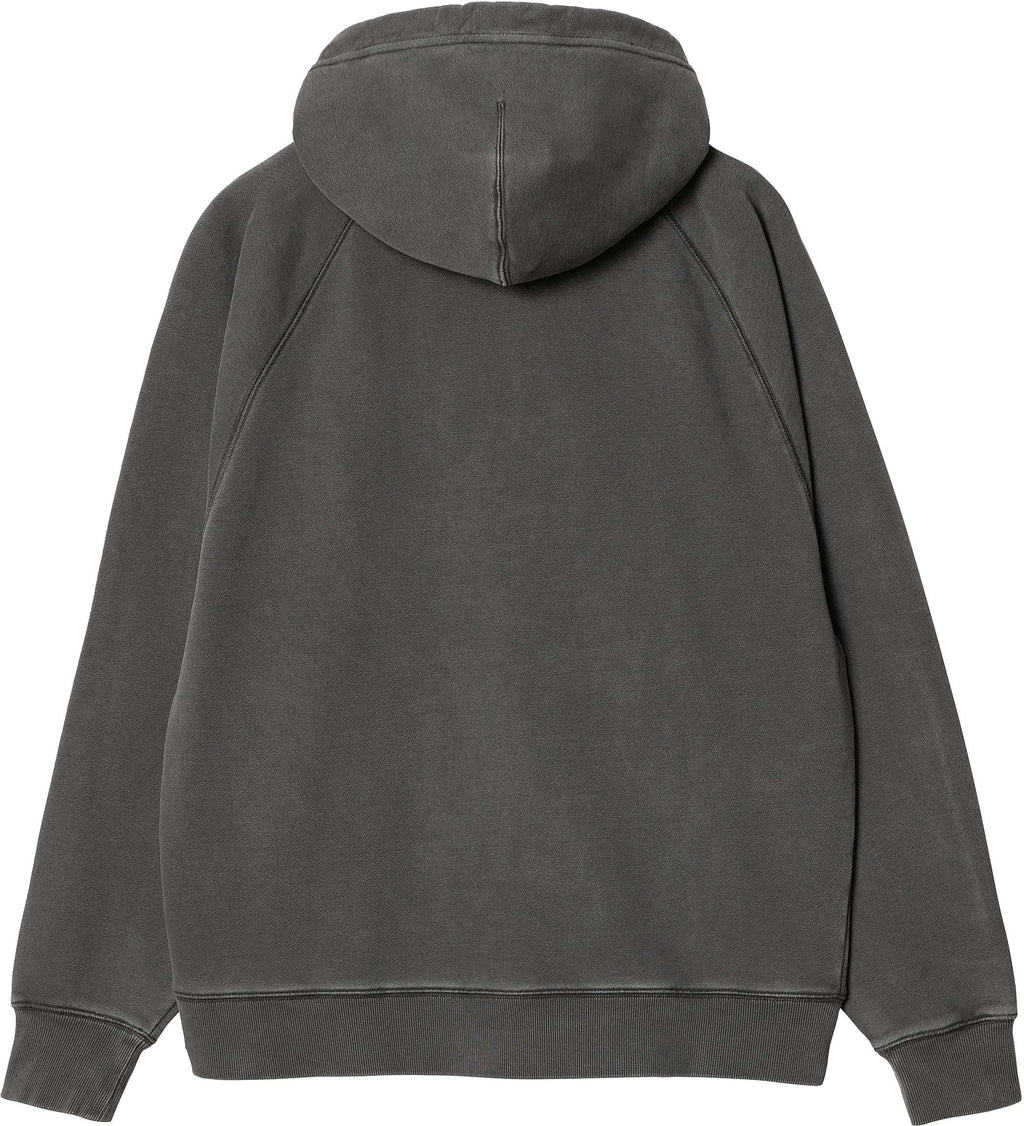 Carhartt Wip Felpa Hooded Taos Jacket Flint Garment Dyed Grigio Uomo - 2