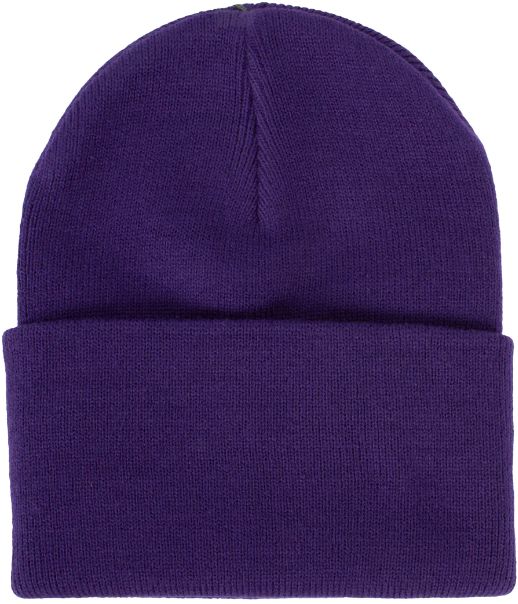 Carhartt Wip Cuffia Acrylic Watch Hat Tyrian Viola Uomo - 2