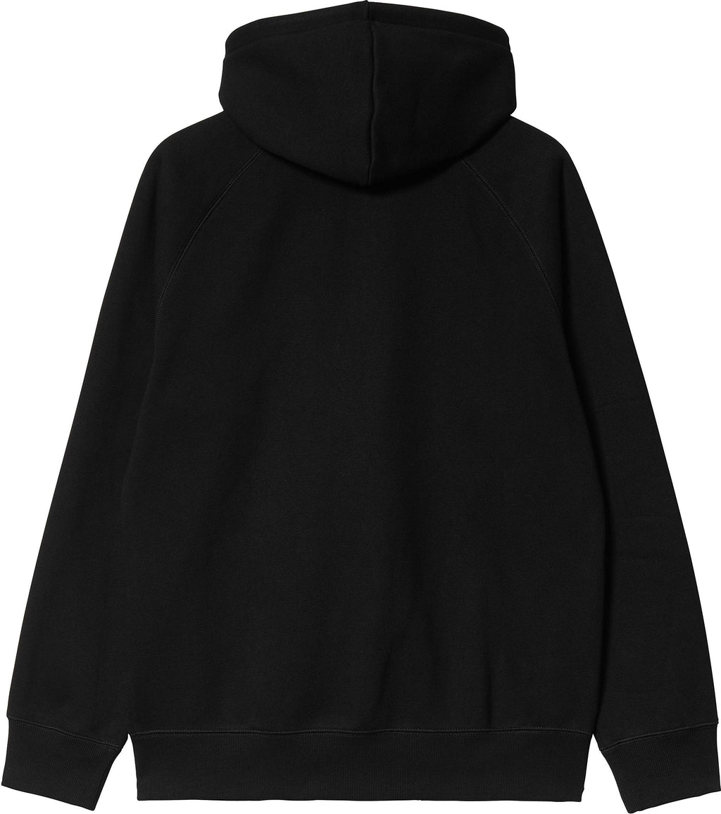 Carhartt Wip Felpa Hooded Chase Jacket Black Gold Nero Uomo - 2