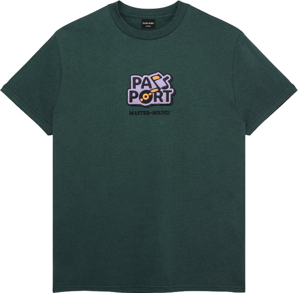 Pass Port t-shirt Master Sound tee dark teal