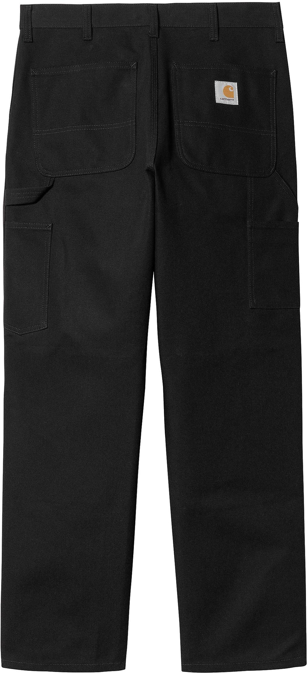 Carhartt Wip Carhartt Jeans Double Knee Pant Organic Cotton Black Rigid Nero Uomo - 1