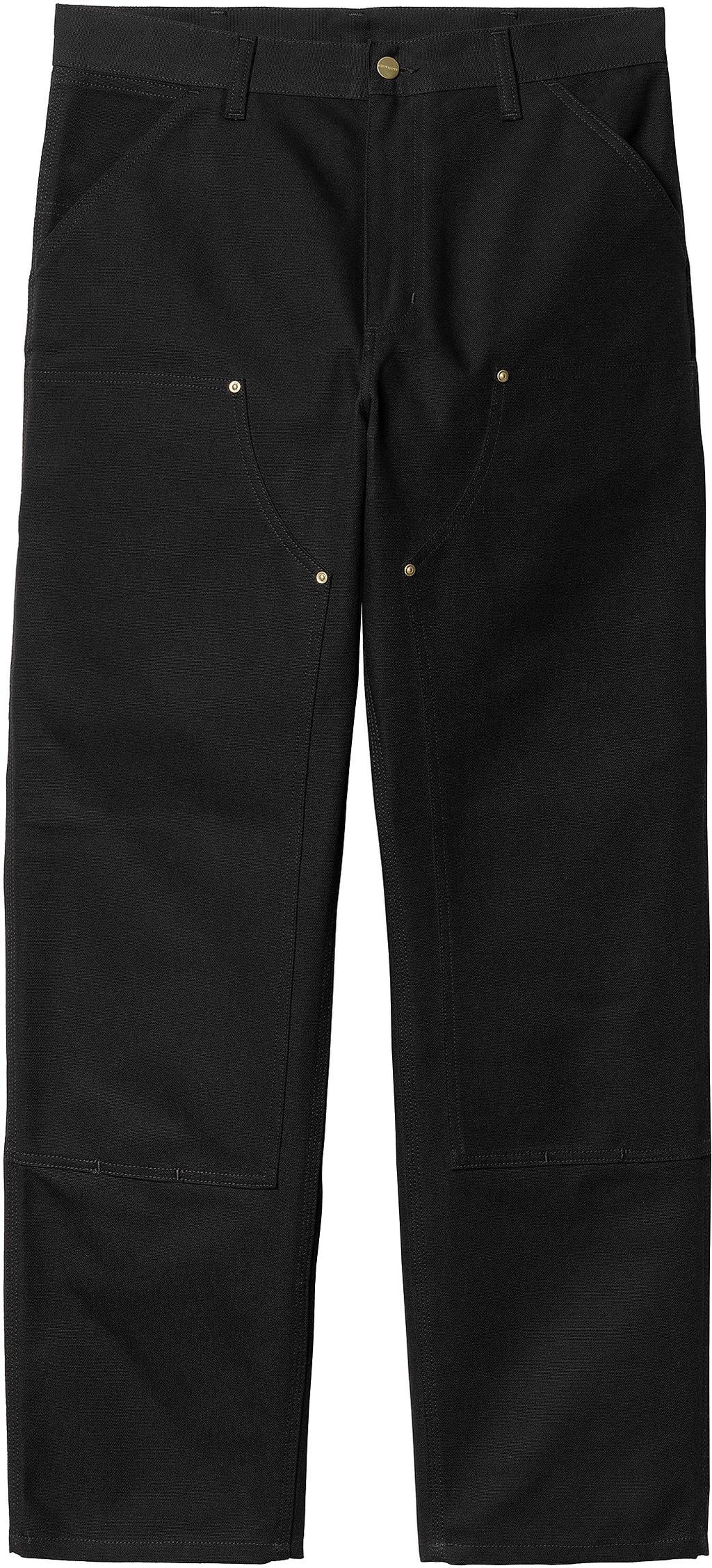 Carhartt Wip Carhartt Jeans Double Knee Pant Organic Cotton Black Rigid Nero Uomo - 2