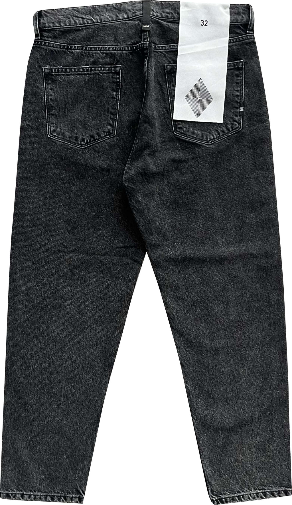 Amish Jeans Jeremiah Denim Black Stone Nero Uomo - 2