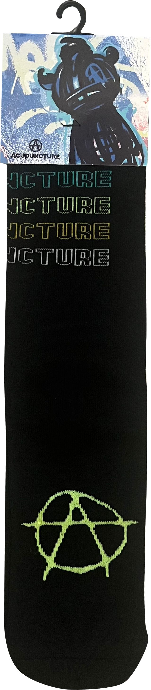 Acupuncture Calze Acu Socks Black Nero Uomo - 1